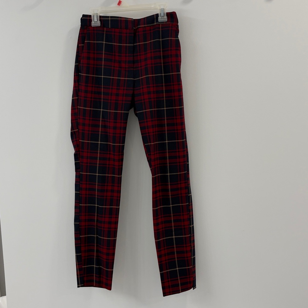 Zara Basic Plaid Dress Pants - XS